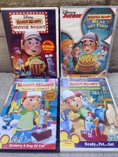 4 Handy Manny DVDs Movie Night Pet Roundup Tooling Around Birthday 4hrs+ Disney
