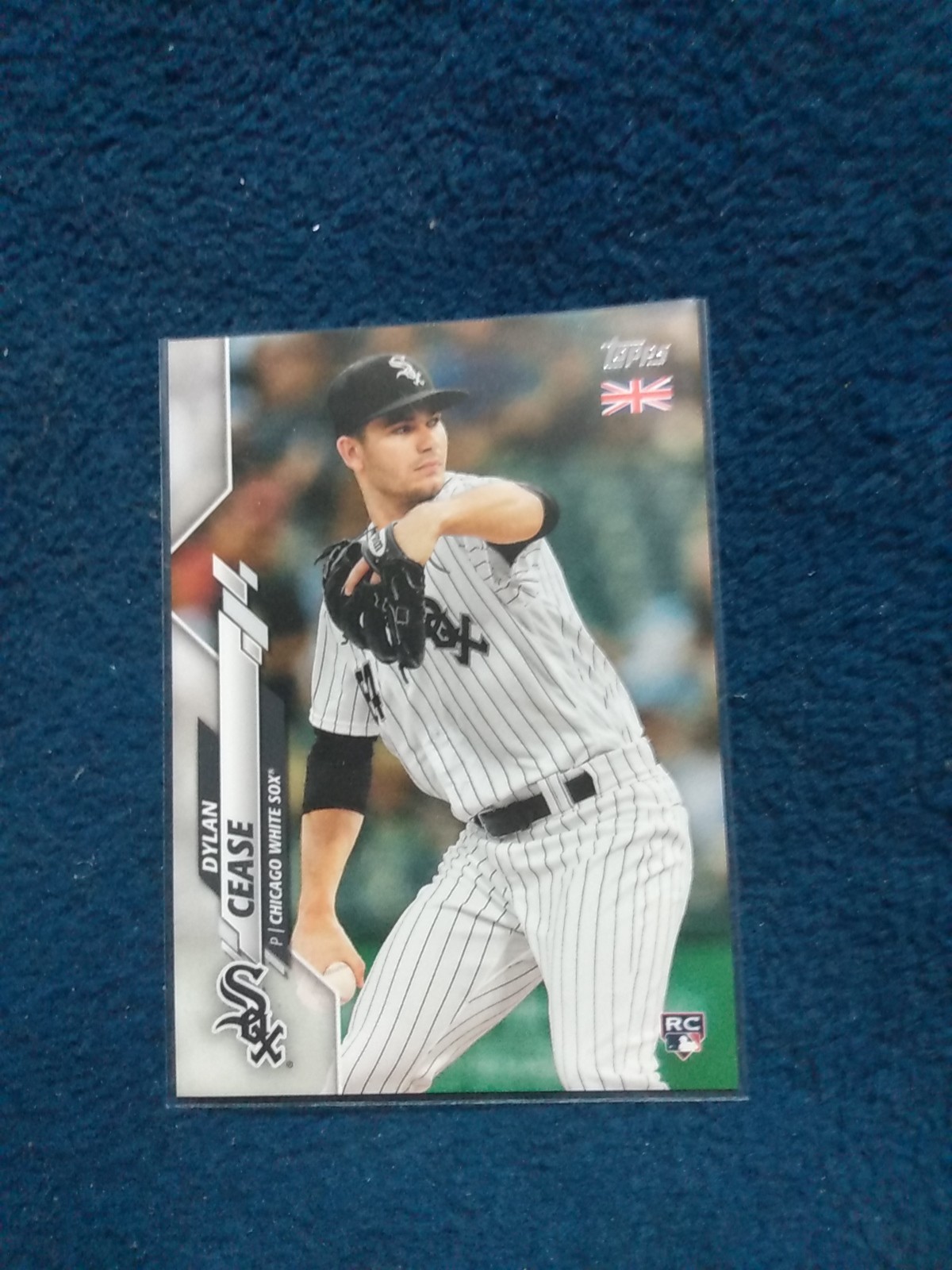 2020 Topps UK Edition #147 Dylan Cease Rookie Card Chicago White Sox