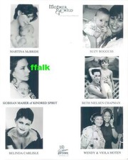 Press Photo: BELINDA CARLISLE Martina McBride SUZY BOGGUSS Siobhan Maher