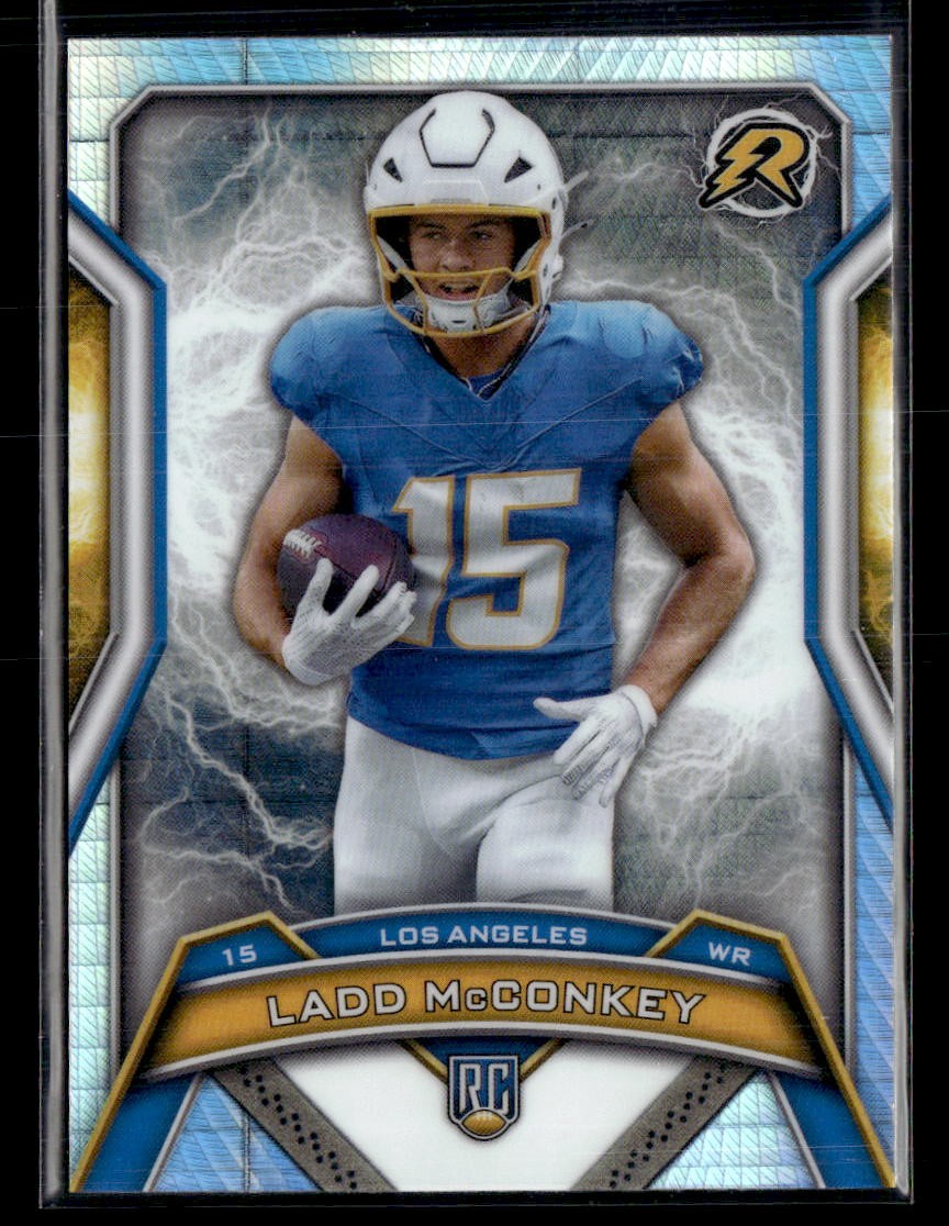 2024 Topps Resurgence #154 Ladd McConkey Prism Rookie RC