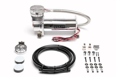 Viair Kolben-Kompressor 480C + Luftfilter Montage - 3/8'' NPT Gewinde - verchromt