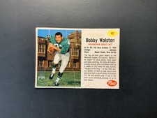 1962 Post - Bobby Walston #43 VGX SP