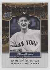 2008 Upper Deck Yankee Stadium Legacy Herb Pennock #YSL449 HOF 3h2