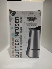Herbal Chef Small Stovetop Herbal Infuser Oil Butter Extractor w/ Box