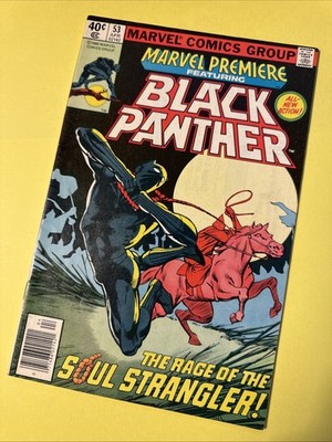 Marvel Premiere #53 KEY Black Panther Newsstand Marvel 1980