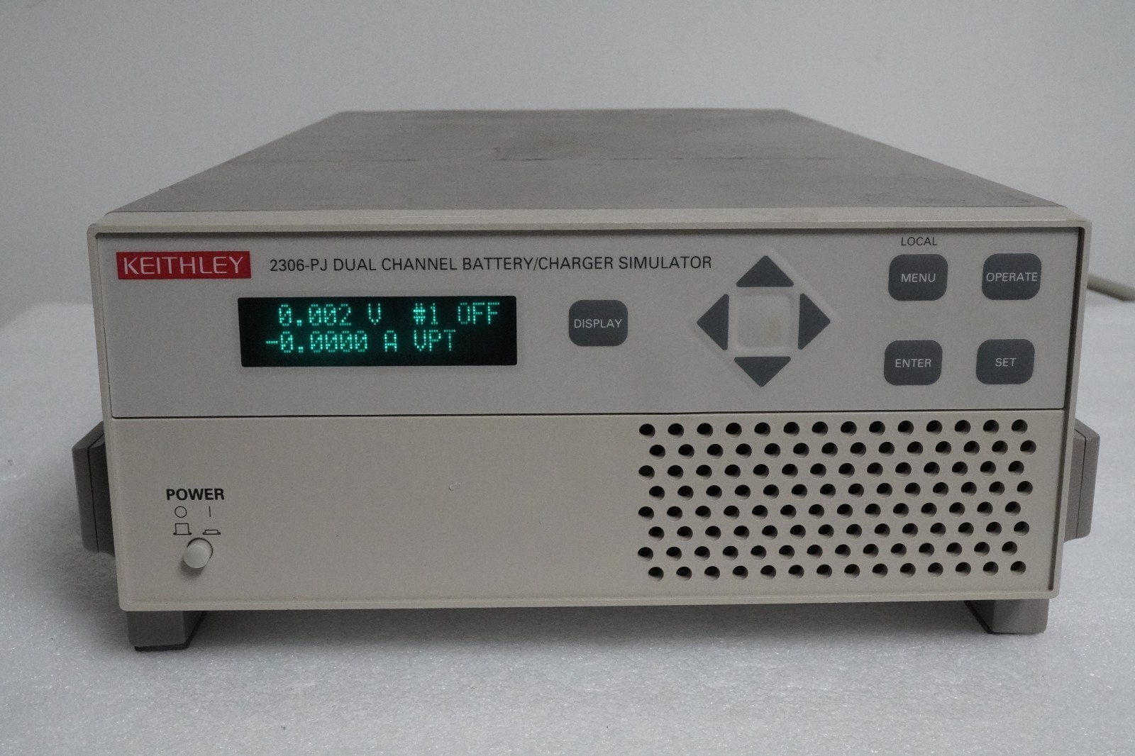 Keithley 2306-PJ DUAL CHANNEL BATTERY /CHARGER SIMULATOR