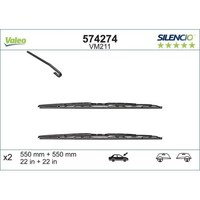 1X Wischblatt Valeo 574274 Passend FüR Audi Seat