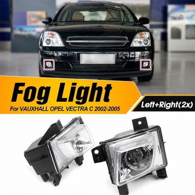 2x For Vauxhall Vectra C 2002-2005 Fog Light Front Left Right Headlight