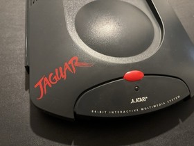 Atari Jaguar Console Only Red Screen Not Working For Parts or Repair As Is READ