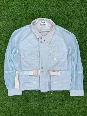 Runaway Acne Studios ''Distressed Utility'' Sheer Field Jacket - medium/ EU 48