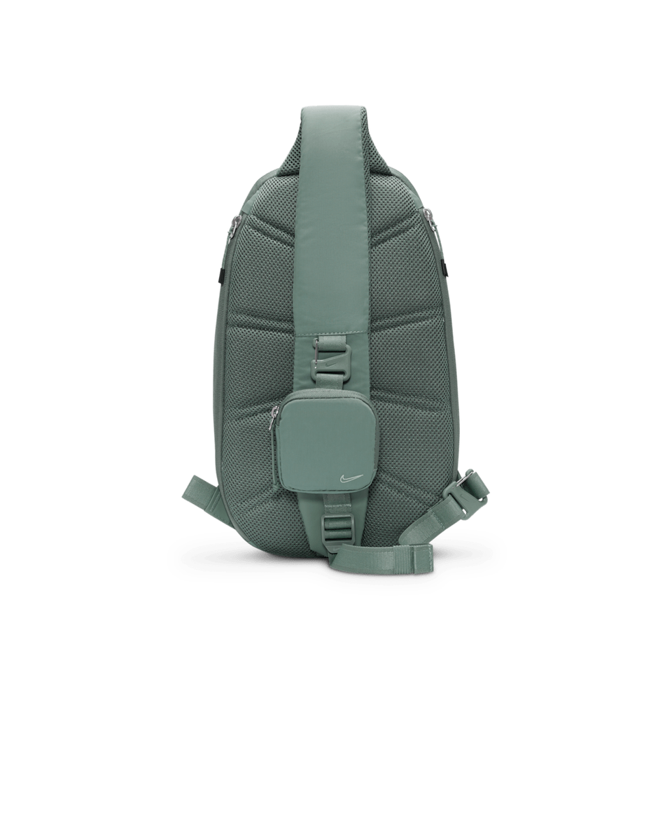 Nike gray × neon green sling bag Nike Sportswear Essentials Crossbody Bag In Anthracite/smoke Grey
