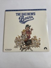 Bad News Bears Laserdisc-Sealed With Small Tear-small Hole