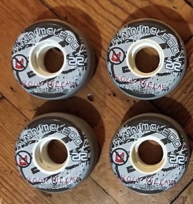 Rare 2nd Regime Aggressive Inline Skate Wheels MINT Rollerblading McLeod Killaz