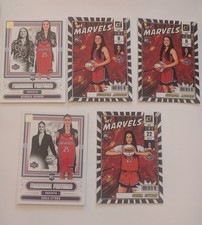 Georgia Amoore + Sonia Citron WNBA 2025 Donruss Washington Mystics RC Lot Of 5