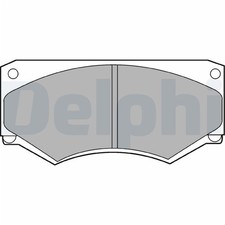 Delphi Bremsbeläge vorne für Mercedes G-Klasse T1 Delphi Bremsbeläge vorne für Mercedes G-Klasse T1