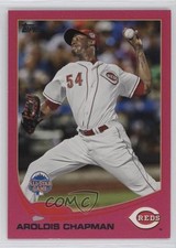 2013 Topps Update All-Star Pink 34/50 Aroldis Chapman #US286 nd3