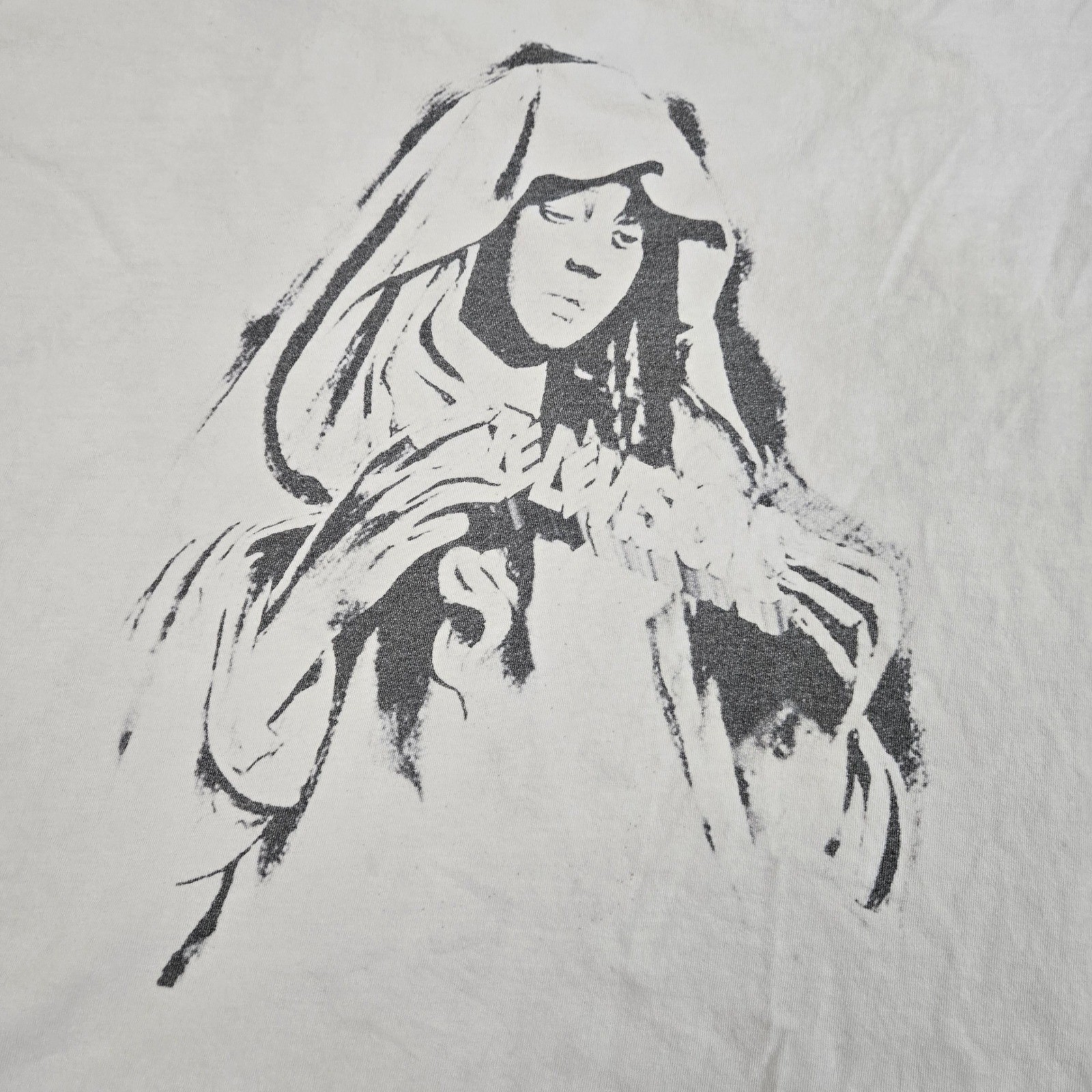 Los Angeles Apparel MADE IN USA T-Shirt XL 6.5oz Heavyweight Gothic Art Graphic