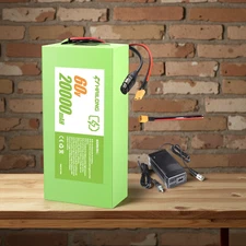 H HAILONG 60V 20Ah lithium ion Battery For 200W~2000W Scooter