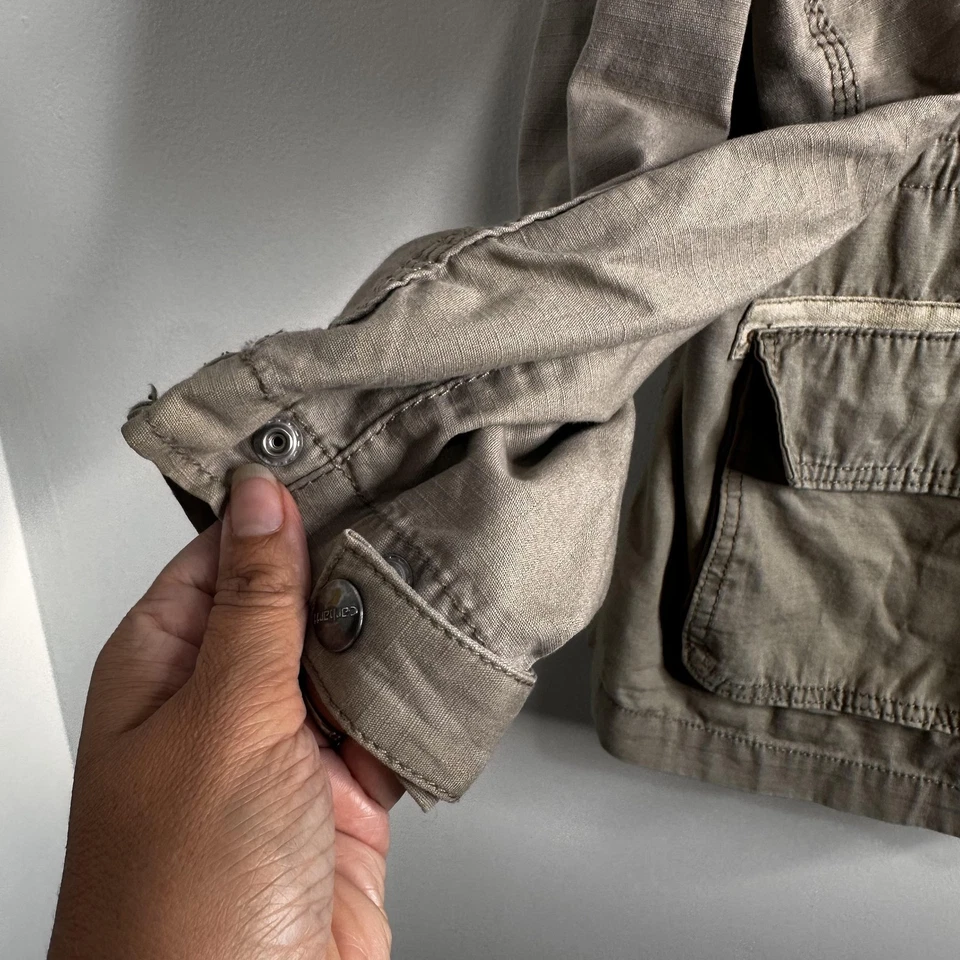 Carhartt Jacket Youth XL (16/18) Hooded Full Zip Utility Field Parka Pockets - Image 4 of 4