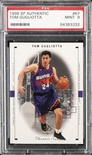 1998 SP AUTHENTIC #67 TOM GUGLIOTTA PSA 9