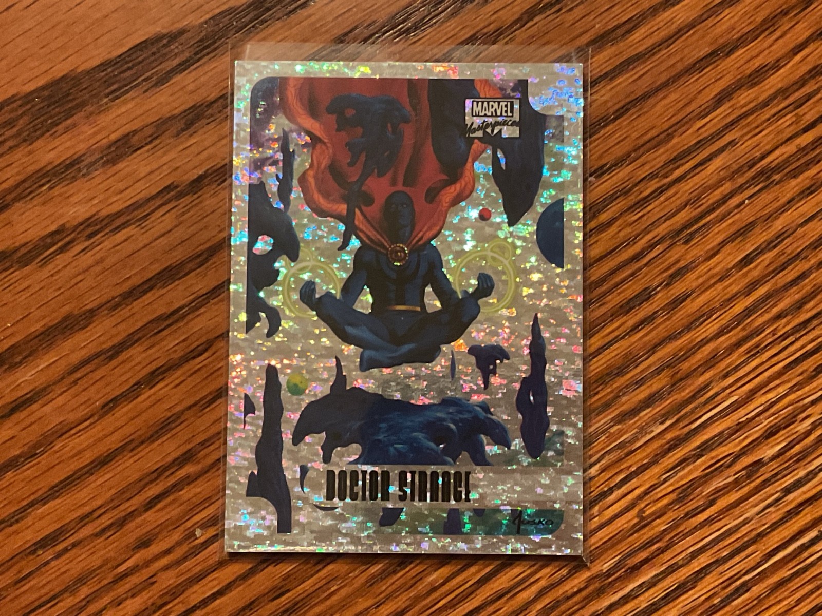 2016 Marvel Masterpieces Limited Edition Speckle HoloFoil #15 Dr. Strange 90/99