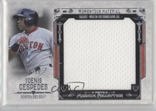 2015 Museum Collection Momentous Materials Jumbo Relics /50 Yoenis Cespedes f2s