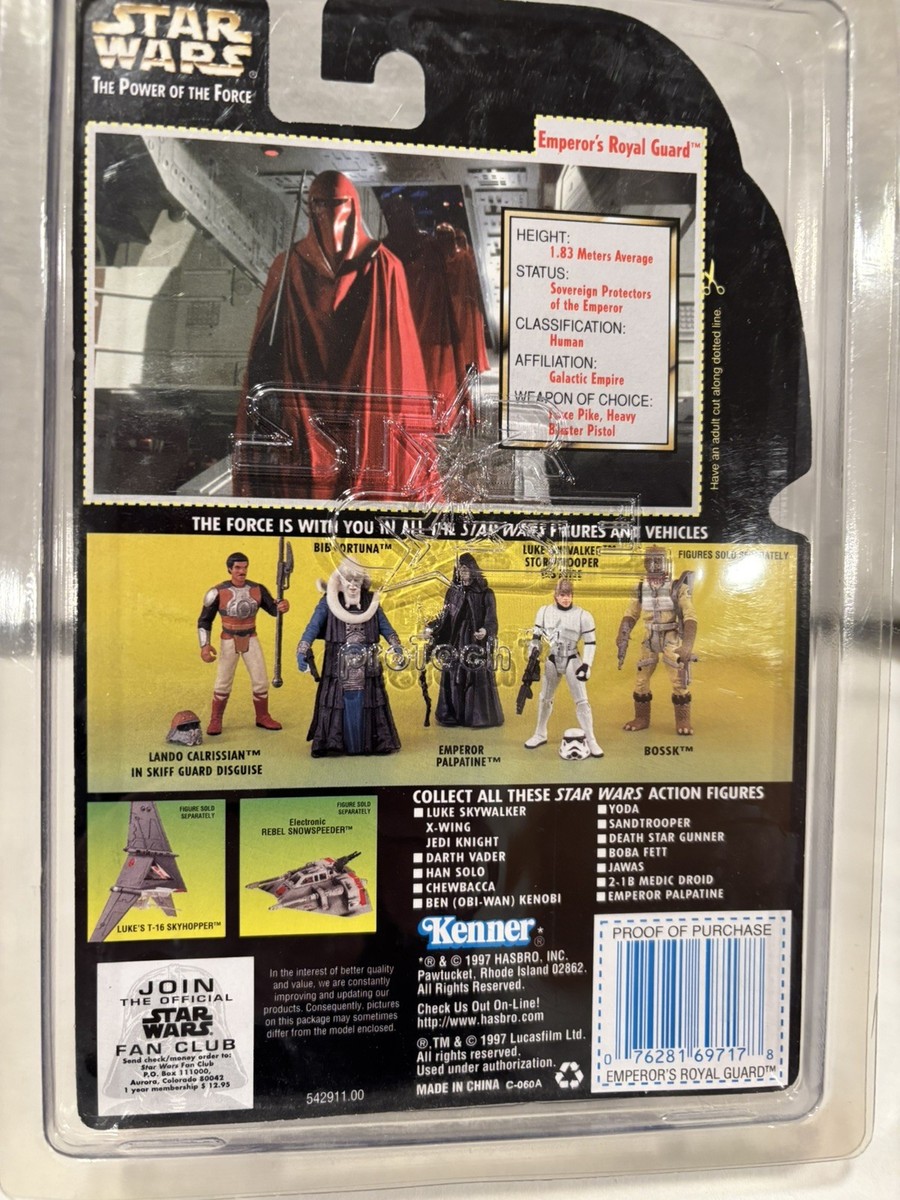 Figurine Star Wars POTF Boba Fett – Kenner USA, Green Card, Foil (1997) NEUVE