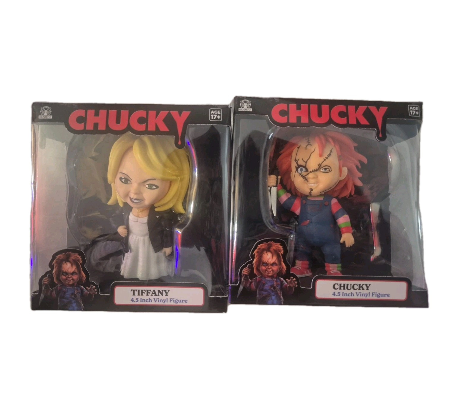 Culturefly: Bride Of Chucky - Tiffany & Chucky  Vinyl Figure Set/Collectable