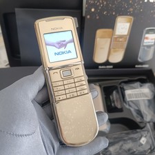 RARE GENUINE Nokia 8800 SIROCCO GOLD EDITION RM-165 UNLOCKED GSM MOBILE PHONE