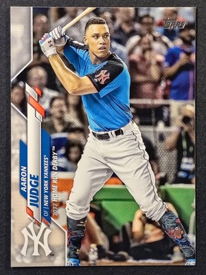2020 Topps Update #U-264 2017 Home Run Derby Aaron Judge New York Yankees