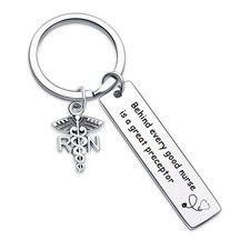 Nurse Keychain, Nurse Day, Birthday, Appreciation, Nursing Supervisor, RN, Gift