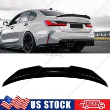 For 2019-2025 BMW G20 M3 M340i 330i Gloss Black High Kick Duckbill Trunk Spoiler