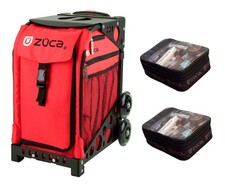 Zuca Sport Bag - CHILI with 2 Small Utility Pouch