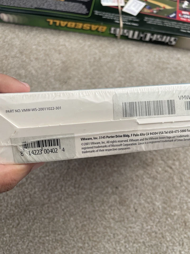 RARE SEALED VMWARE workstation 3.0 Linux Academic Software Vintage 2001 - Image 3 of 4