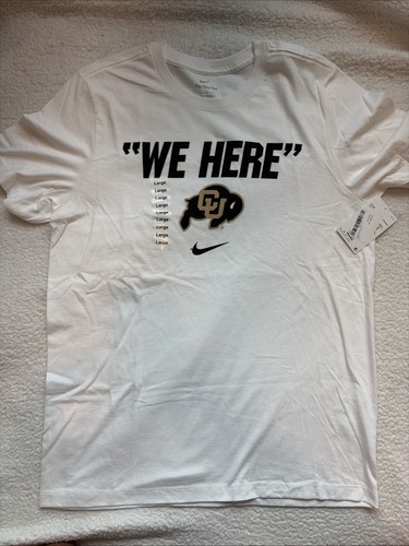Nike Colorado Buffaloes T Shirt Size Large