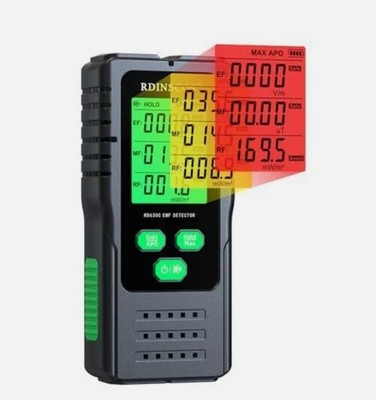 EMF Detector, Detect All 3 Types of Electromagnetic Radiation Field in 1 RD630