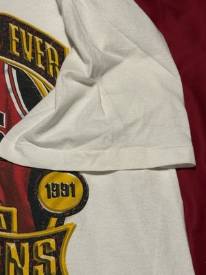 VTG 1996 Chicago Bulls Greatest Team Ever T-Shirt XL Starter NBA