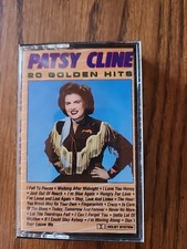 Patsy Cline - 20 Golden Hits - Cassette Tape - 1987 - Classic Country Music