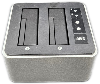 OWC Drive Dock 3.1 Gen 1 USB Dual Bay 2.5/3.5'' HDD Dock eSATA/USB3
