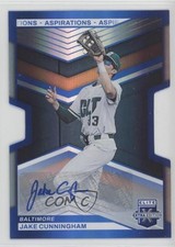 2023 Panini Elite Extra Edition 8/67 Jake Cunningham #114 Auto 0s55