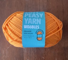 Woobles Easy Peasy Yarn for Beginners - Crochet  Knitting Yarn with Easy-to-See