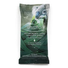 Elyptol Antimicrobial Hand Sanitizer Wipes 10 Count Packs - BOX OF 6