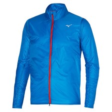 Mizuno Aero Herren leichte Laufjacke Trainingsmantel blau (Gr. S - XL)