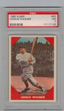 1960 Fleer Honus Wagner PSA 7 NM High grade for the age #62 Pirates HOF