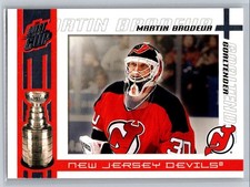 2003-04 Pacific Quest for the Cup Martin Brodeur New Jersey Devils #63 HOF