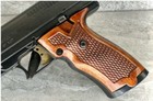 Hi Point Walnut Wood Grips Fits JHP .45 ACP & JCP .40 S&W. Gen 1 AND Gen 2 — photo 1