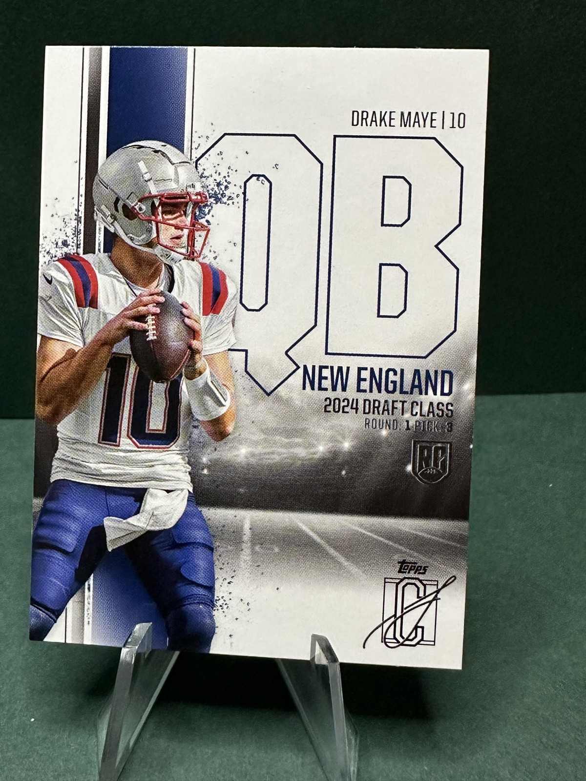 2024 Topps Signature Class #152 Drake Maye