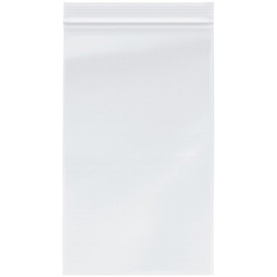 Plymor 6'' x 10'', 2 Mil Zipper Reclosable Plastic Bags