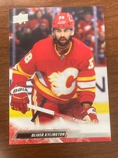 OLIVER KLYINGTON 2022-23 UPPER DECK CALGARY FLAMES CARD #27