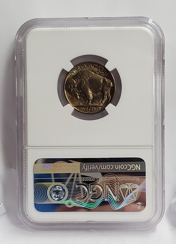 1938-D/D Buffalo Nickel, NGC MS66 (Re-Punched Mint Mark) - Picture 4 of 4